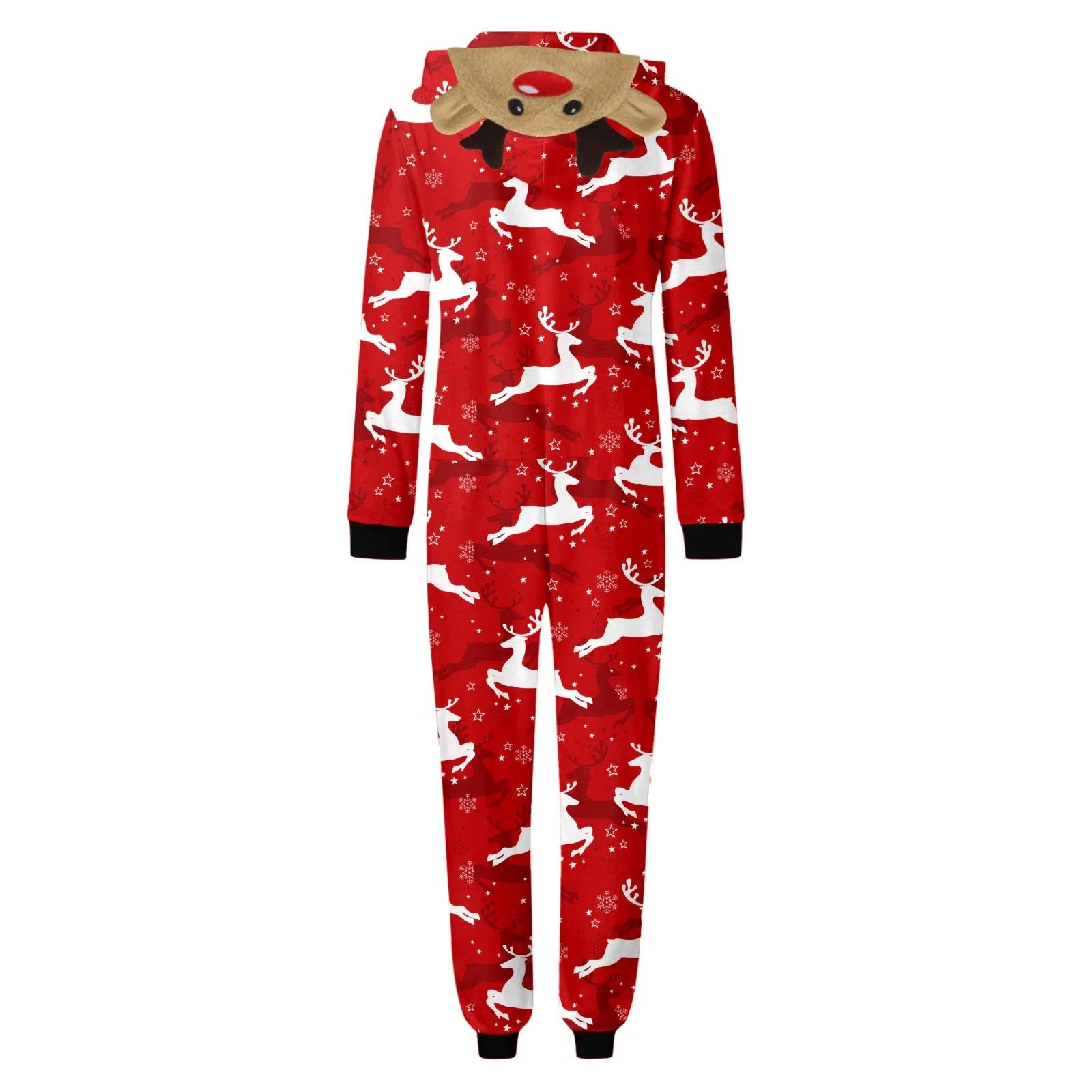Christmas pajamas Reindeer Pattern Onesie